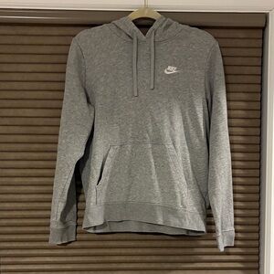 Nike Men's Heather Gray Hoodie
